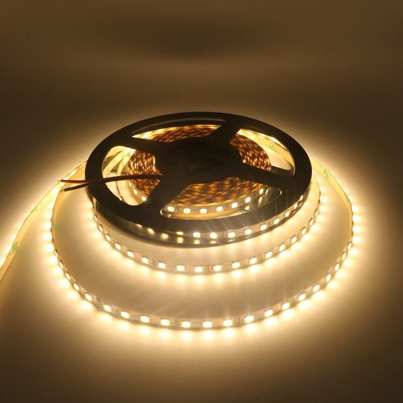 SMD 2835 120Led/m 600Leds Strip Light 5M Non-Waterproof 12V DC Flexible Lamp