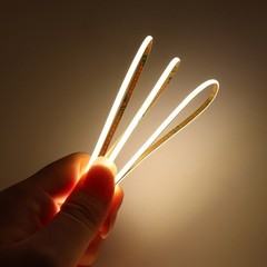 2mm COB LED Strip Light DC12V LED Strip Ribbon Lamp Tape 480leds/m Room DIY Home