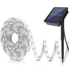 Upgraded Solar LED Strip Flexible Lights 8 Lights Mode Waterproof Outdoor Decor