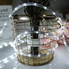 100ft LED Rope Lights, 720Led White Rope Lights for Outside, Connectable Rope…