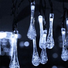 Outdoor Solar Powered 30 LED String Light Garden Patio Yard Landscape Lamp Party