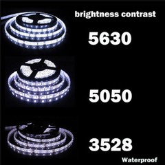 5M-20M 300-1200Led 5630 5050 3528 SMD Flexible LED Strip Lights Lamp Tape DC 12V