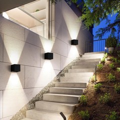 Scpitw Modern Wall Lights 4 Pcs Led Wall Pack Light Waterproof Outdoor Sconces