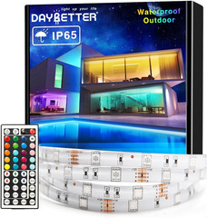 Waterproof Led Lights for Bedroom, 32.8Ft (2 Rolls of 16.4Ft) Led Strip Lights,
