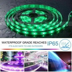5m/10m/15m/20m LED Strip Light 5050 SMD RGB Waterproof WIFI IR Controller DC 12V