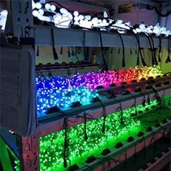 1000pcs 12V WS2811 RGB Full Color Pixels Digital Addressable LED String Lights