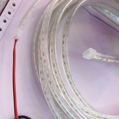 330FT 12V 2835 Cool White 120LED/M IP67 Waterproof Flexible Rope LED Strip Light