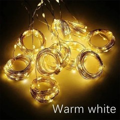 3M LED Curtain String Lights Fairy USB 8 Modes Garland for Christmas Wedding