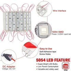 Red 10ft-200ft 5050 5054 SMD LED Module Light Storefront Window Letter Sign Lamp