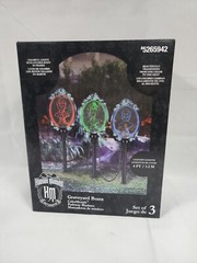 Disney’s Haunted Mansion Graveyard Busts Colormorph Lighted Pathway Markers