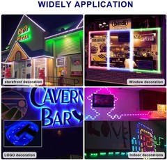 20-400pcs 5050 SMD 3 LED Module Light RGB Waterproof Storefront Window Sign Lamp