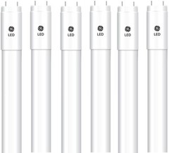 (case of 6 tubes) GE 76150 Glass LED T5 Tube, 22 inches, Frosted, 3000K (Soft