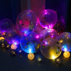 Non-Blinking LED Mini Lights Battery Operated Small LED Lights for Balloon Pa…