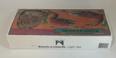 VTG 10pc Primal Lite Bunch A Lizards String Light Plastic 4″ Lizards NIB, 1986