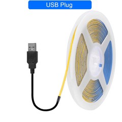 5V USB 3mm PCB COB LED Strip Light with Switch Dimmer Remote Control 320 LEDs