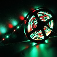 16.4ft RGB 3528 SMD LED Strip Light Flexible 12V Rope Tape Lamp Non-Waterproof