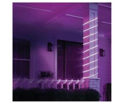 EcoSmart 16.4ft RGB Color Changing LED Outdoor Rope Light Dimmable Remote Contro