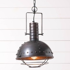 Warehouse Dome Light Pendant Art Deco Industrial
