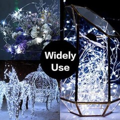 50-100 leds String Lights LED Fairy Lights Battery Operated Copper Lights Remote