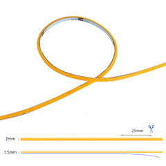2mm COB LED Strip Light DC12V LED Strip Ribbon Lamp Tape 480leds/m Room DIY Home