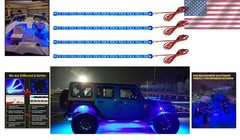 Waterproof Blue LED Strip Lights – Universal Fit for Cars & Boats