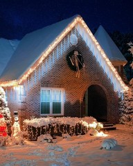 Blue 10 Tubes 240 LED Raindrop Lights Meteor Shower Icicle Lights-Cascading Rain