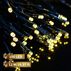 Outdoor Solar String Lights Waterproof LED Christmas Lights Xma Party Decor Tree