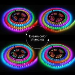 5V WS2812B 5050 RGB LED Strip 144/m 60 30LED/M Individual Addressable Waterproof