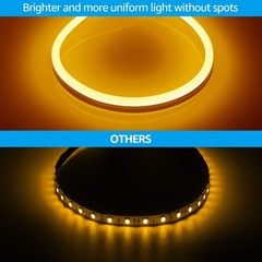 Torchstar Premium 50Ft Led Neon Rope Light Graduation Decorations Outdoor Ip67