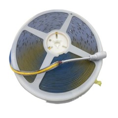 ETL Listed 50ft/15m 60W COB LED Strip Light 6500K White with Power supply