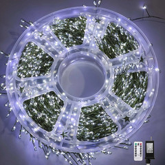 1pc LED Firecracker Fairy String Light Remote Control IP65 Xmas Decor – NEW