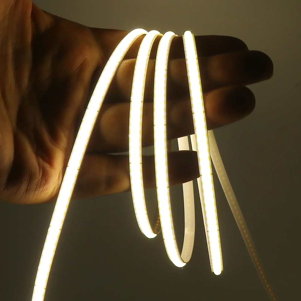 DC 5V USB COB Strip 3MM 5MM 8MM Flexible Ribbon Rope Home Decor TV Backlight