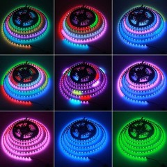 5M DC 12V WS2811 Addressable Dream Color 150/300 5050 RGB Pixel LED Strip Lights
