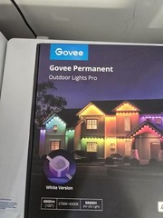 Govee Permanent Outdoor Lights Pro 200ft White Brand New- Model H706C Sealed
