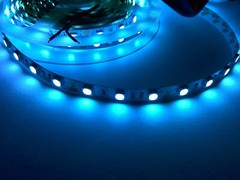 5M Ice Blue LED Strip Light Non-waterproof SMD5050 300led 470-480nm USA Shipping