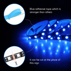 DC12V 5050 4Pin Led Strip RGB LED Light For PC Computer Case Mainboard Control