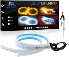 Universal Fit 60cm LED Strip Lights for Cars & Motorcycles – Easy Install