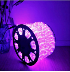 100 Feet 720LED Rope Lights 2-Wire Low Voltage Waterproof Rope Lights Indoor&Out