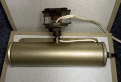 Hobby Hill Gold Tone 7 Inch Clip On Art Corded Light