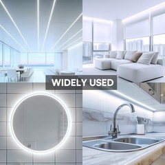 5V USB Powered Cool White LED Light Strip with On/Off Switch Button
