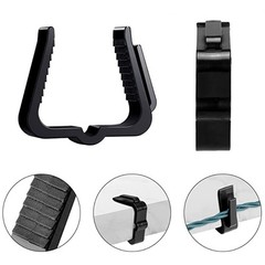 50pcs Practical Christmas Light Hanger Clip For Roof Gutter And Eave Decoration