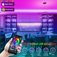Tiras LED Luces Decoracion RGB Para Cuarto Habitacion Kit Sala 100 Pies Nuevo