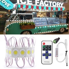 Module Injection Waterproof LED Strip Light Sign Storefront 12V LED COB Chip KIT