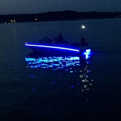 For Waterproof Fishing Kit Boat Light Strip Deck Bow Pontoon SMD 300LED Blue 5M