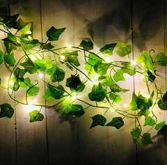 Maple Leaf LED String Lights 2M/5M Fairy Garland Wedding Xmas Home Decor