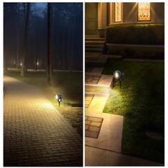 20W Dusk to Dawn Led Outdoor Light 120V 3000K 2000lm Warm White LED Spot Ligh…