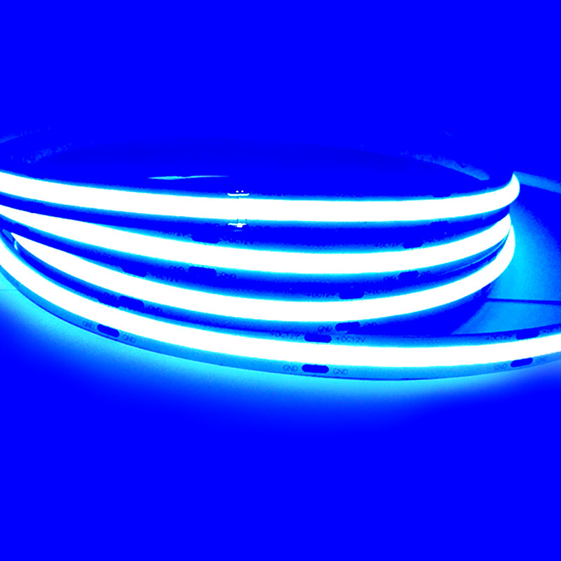 12/24V Flexible COB LED Strip Light 384/528LEDs High Density Tape Car Boat Decor