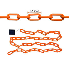 2/3M Halloween Plastic Chain Lights Props Chains with 8 Lighting Modes String Li