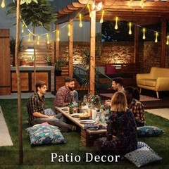 LED Solar String Lights Fairy Light Outdoor Garden Yard Decor Lamp Waterproof