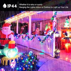 Multicolor Christmas String Lights 200/300/500 LED Christmas Lights Waterproof